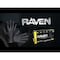 Sas Safety Raven, Disposable Gloves, 7 mil Palm, Nitrile, Powder-Free, M, 100 PK, Black 66517 - alternate 2